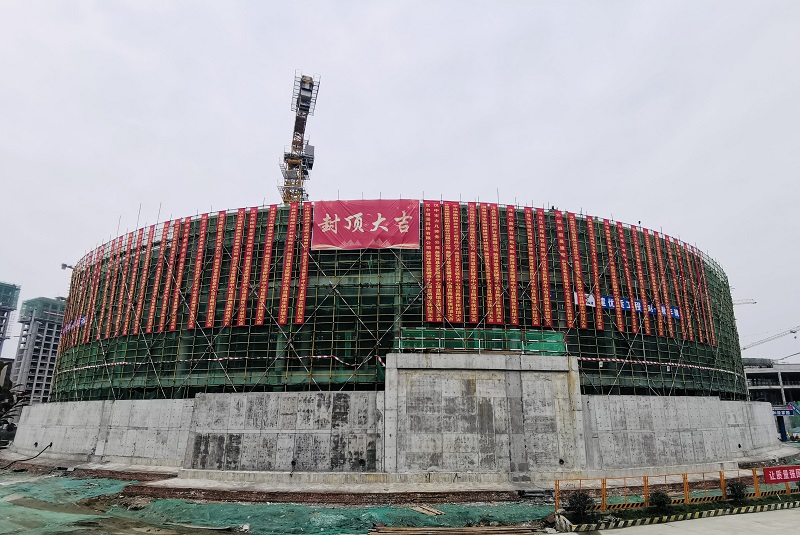 封頂大吉！洋縣這個(gè)重大民生工程項(xiàng)目封頂